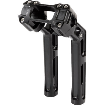 ARLEN NESS Method Wayback Risers - 10" - Softail - Black 0602-1654
