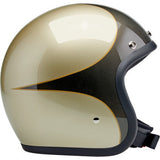 BILTWELL Bonanza Helmet - Scallop - Metallic Charcoal/Champagne - 2XL 1001-589-206
