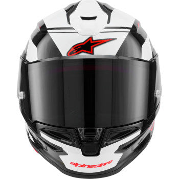 ALPINESTARS Helmet S-R7 A-Core Bk/Wh/Rd Gloss Ece06/Dot M 8203426-1353-M