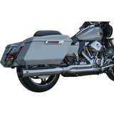 S&S CYCLE 2-into-1 GNX Exhaust System - Race Only - Chrome - Touring 550-1168