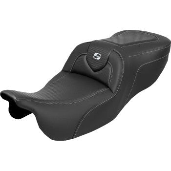 SADDLEMEN Roadsofa™ Seat - without Backrest - Carbon Fiber - FLRT/FLTRT '15-'25 815-07-185