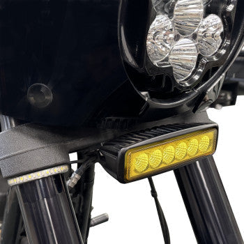 CUSTOM DYNAMICS Mount - Light Bar - Textured Satin Black - FXLRS LB-HP-LRS