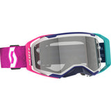 SCOTT Prospect 2.0 LS Goggle - Stealth Blue/Radiant Pink - Light Sensitive - Gray Works Lens 421470-7906327