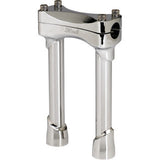 BILTWELL Murdock Handlebar Risers - 8" - Chrome 6403-105-08