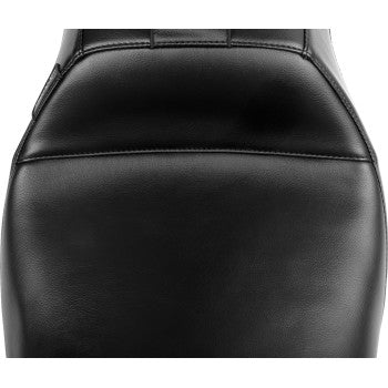 LE PERA Outcast Seat - With Backrest - Plain - FLH/FLT '23-'24 LV-997BR