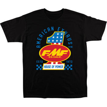 FMF America First T-Shirt - Black - Medium HO25118906BLKMD