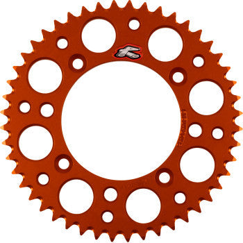 RENTHAL Rear Sprocket - Aluminum - 48 Tooth - Orange - KTM 518U-420-48GPOR