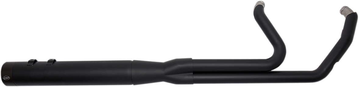S&S CYCLE 2 into 1 Sidewinder® Complete Exhaust System 2:1 Exhaust for FL - Black 550-0729