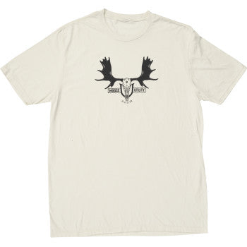 MOOSE RACING MUD Euro T-Shirt - Natural/Black - XL 3030-24394