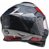 Z1R Youth Warrant 2.0 Helmet - Sentinel - Black/Red - Medium 0102-0290