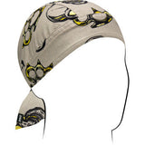 ZAN HEADGEAR Flydanna® Head Wrap - Greige Spiked Brass Knuckles Z211