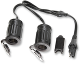 TECMATE Y-Splitter - SAE to Dual Socket Adapter O-26