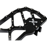 BURLY BRAND MX-Evolution Floorboards - Rider - Black - FLH/FLT '85-'24 B13-1053B