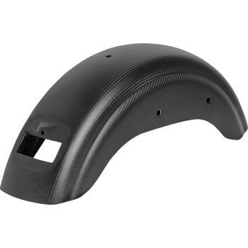 SADDLEMEN Rear Fender - Carbon Fiber/Matte - FXBB/FXST/FLSL CF-818-30-001M