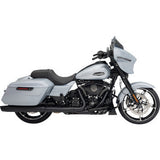 KLOCK WERKS Flare™ Windshield - 8" - Dark Smoke - FLHX KWW-01-0707-DS