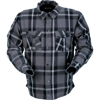 Z1R Ashwood Flannel - Gray - 5XL 3040-3292