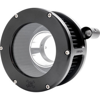 FEULING OIL PUMP CORP. BA Air Cleaner Kit - Black/Clear with Black Filter - '08-'16 Touring TBW 5554