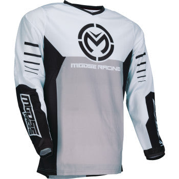 MOOSE RACING Qualifier® Jersey - Black/White - 2XL 2910-8155