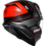AGV K7 Helmet - Kyber - Matte Black/Red - 2XL 0101-17982