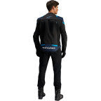 IN STOCK OPEN BOX ALPINESTARS Stunt Air Jacket - Black/Dark Blue/Blithe Blue - 2XL 3301825-1386-2X