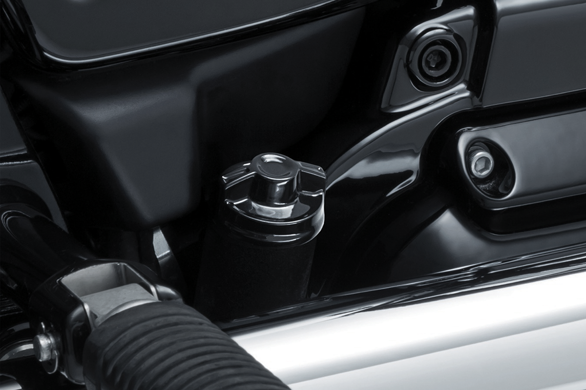 KURYAKYN Precision® Dipstick - Black - Softail 6463