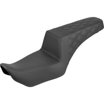 SADDLEMEN Step-Up Seat - Rear Lattice Stitch - Nightster '22-'25 822-11-173