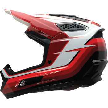 Z1R Dirt Maxx Helmet - Vortex - Red/White - Large 0110-9337