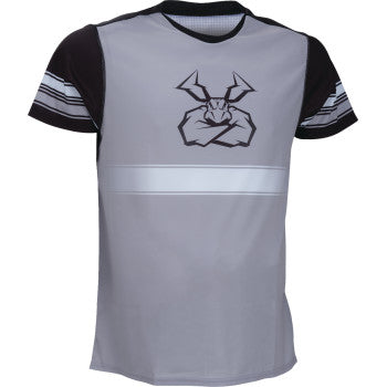 MOOSE RACING Mountain Bike Short-Sleeve Jersey - Black/Gray - Large 5020-0259