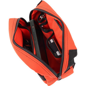 THRASHIN SUPPLY CO. Handlebar Bag - Orange THB-0025