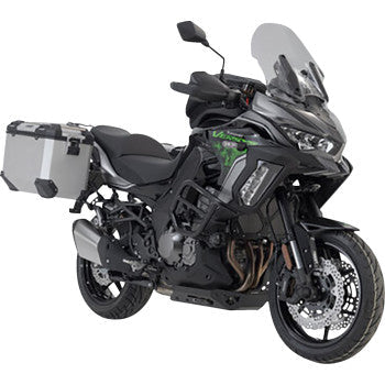 SW-MOTECH TRAX ADV Aluminum Case System - Silver - Kawasaki Versys 1000 '19-'23 KFT.08.922.70101/S