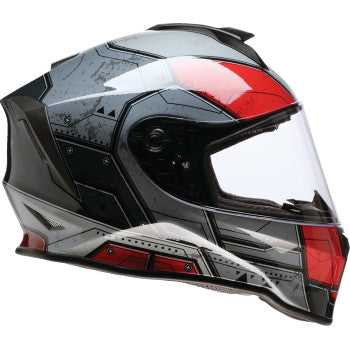 Z1R Youth Warrant 2.0 Helmet - Sentinel - Black/Red - Medium 0102-0290