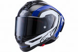 ALPINESTARS  Supretech R10 Helmet - 22.06 - Arius - Gloss Black/White/Blue - XS 8203926-1647-XS