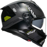 IN STOCK AGV K7 Helmet - Kyber - Matte Gray/Yellow Fluo - Small 0101-17984