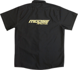 MOOSE RACING Moose Racing Shop Shirt - Black - Medium MSR01S8RDMD