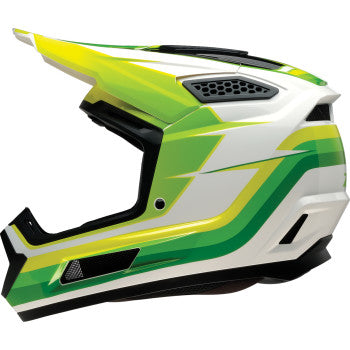 Z1R Dirt Maxx Helmet - Vortex - White/Green - 2XL 0110-9369