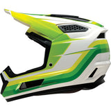 Z1R Dirt Maxx Helmet - Vortex - White/Green - Large 0110-9367