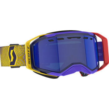SCOTT Prospect 2.0 SMB Goggle - Red/Yellow - Enhancer Blue Chrome Lens 421503-1648347