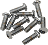 DRAG SPECIALTIES Bolts - Button-Head - 1/4"-28 x 1/2" MPB419