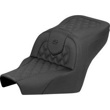 SADDLEMEN Roadsofa™ Seat - Lattice Stitch - No Backrest - BMW R18 '22-'25 B22-07-182