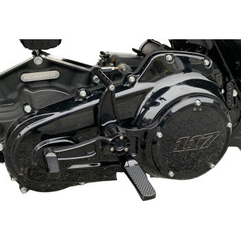 HAWG HALTERS Dominator Mid Controls - with Pegs - Black MCK-FC24AS-FK