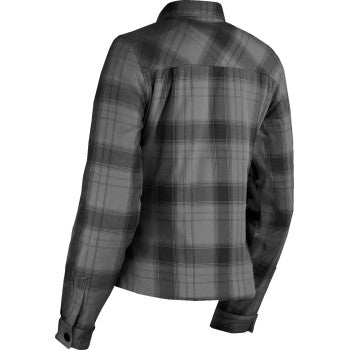 ICON Women's Fallblock Flannel™ Jacket - Black - Small 2822-1899