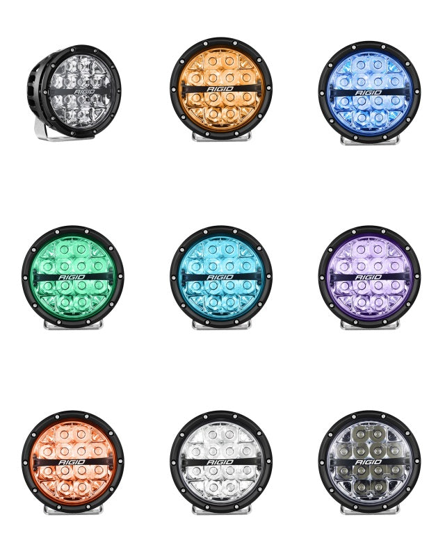 Rigid Industries 360-Series 6in LED Off-Road Drive Beam - RGBW (Pair) 36411