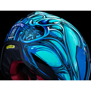 ICON Domain™ Helmet - Nouveau - Blue - 3XL 0101-18536