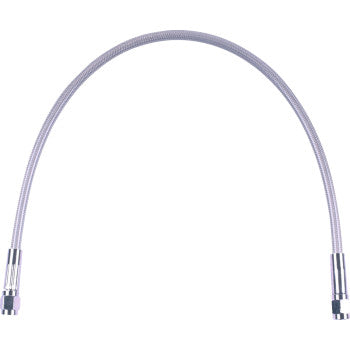 MAGNUM SHIELDING Universal XR Brake Line - 19" - Stainless w/ Chrome Fittings SSC0500-19