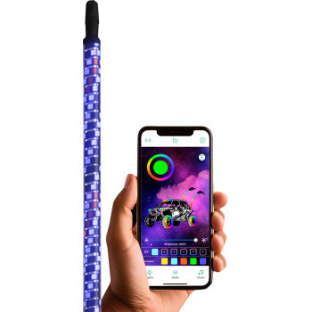 WHIPITLIGHTRODS 3' Whip Light Rod - Bluetooth® - RGB SB-CHSBTR-131-V2