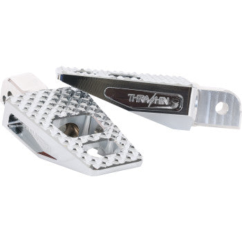 THRASHIN SUPPLY CO. P-54 Footpegs - Rear - Chrome TSC-2020-3-SR