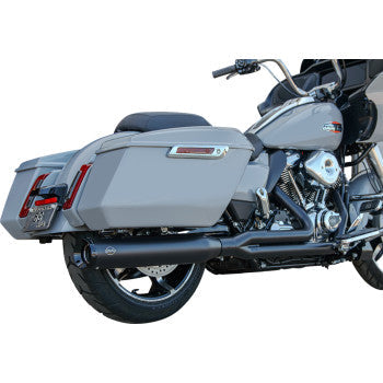 S&S CYCLE 2-into-1 GNX Exhaust System - Race Only - Guardian Black - Touring 550-1167