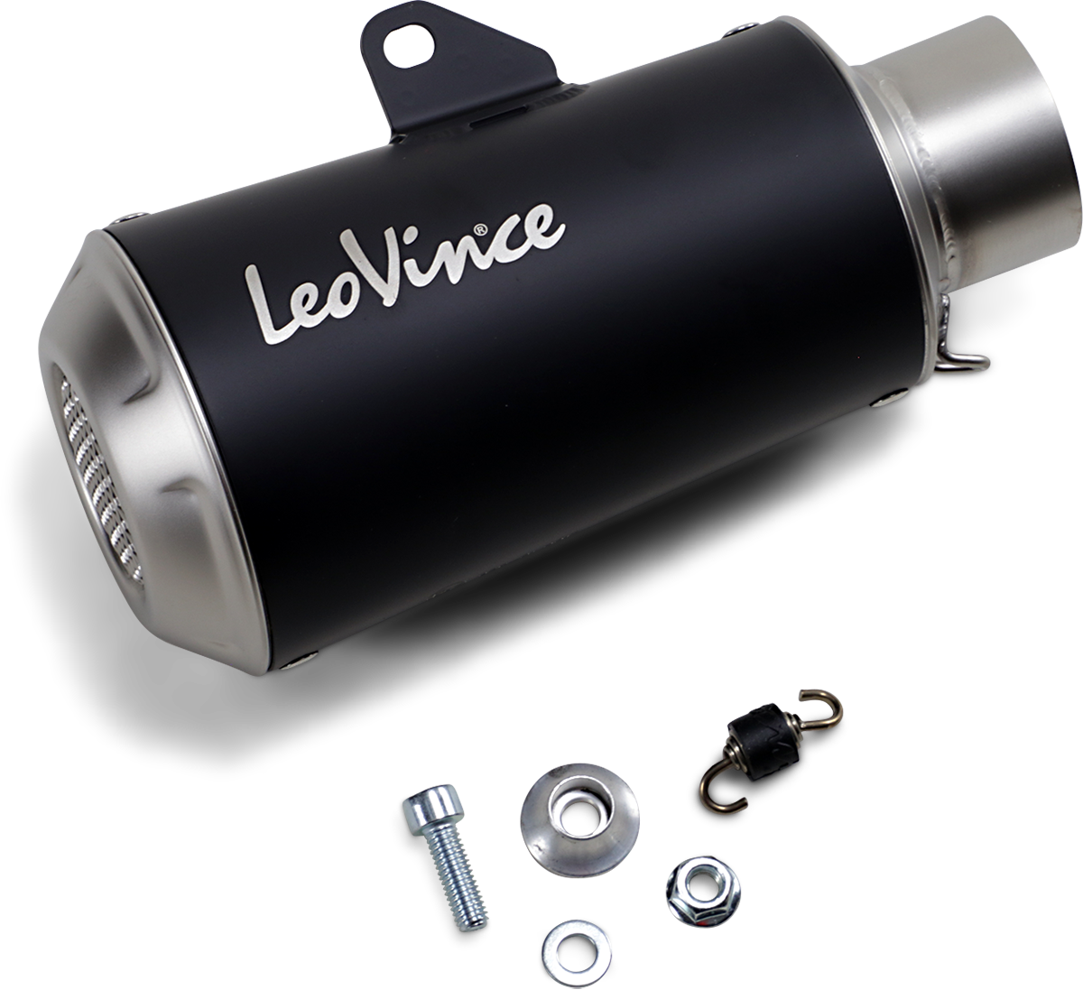 IN STOCK LEOVINCE 54mm Universal LV-10 Slip-On Muffler - Black Edition 9746BU  1811-3792