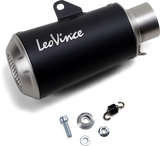 LEOVINCE 54mm Universal LV-10 Slip-On Muffler - Black Edition 9746BU  1811-3792