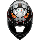 AGV K1 S Helmet - Lyzard - Matte Black/Gray/Red - Medium 2118394003-044-M